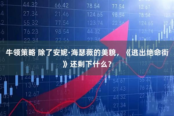 牛领策略 除了安妮·海瑟薇的美貌，《逃出绝命街》还剩下什么？